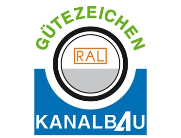 Gütezeichen Kanalbau