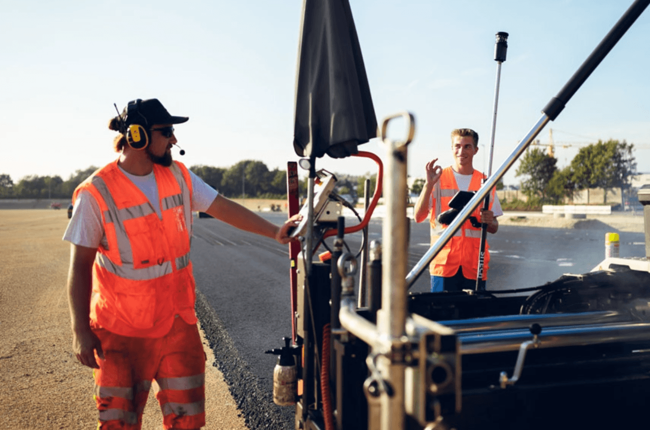 Arbeiter Strassenbau